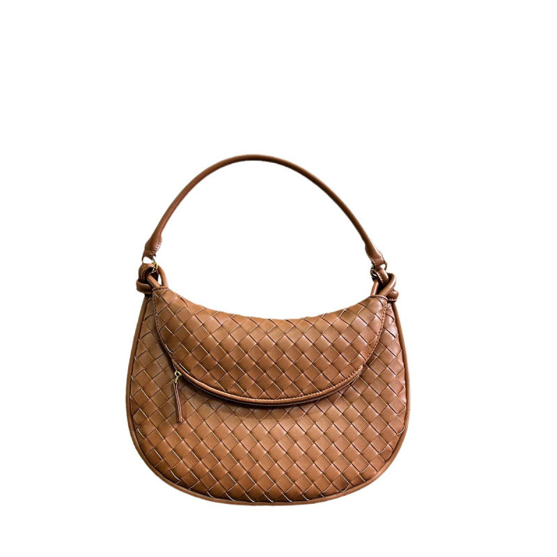 Ženska torba u obliku polumjeseca, crossbody, 2023 novi model, mekana prirodna koža, torba za rame