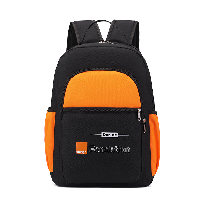 Torba od Oxford platna s logotipom, unisex, velik kapacitet, izrađena po narudžbi za učenike osnovne škole