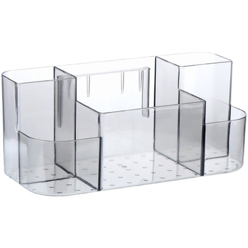 Raft de baie montat pe perete, fără găuri, organizator minimalist de cosmetice