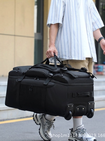 Unisex kofer na kotačićima velike kapacitete, može se nositi i kao ruksak, idealan za poslovna putovanja