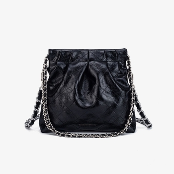 Ženska torba s podlaktice detaljem s lancem, kompaktna tote torba, preko ramena ili crossbody