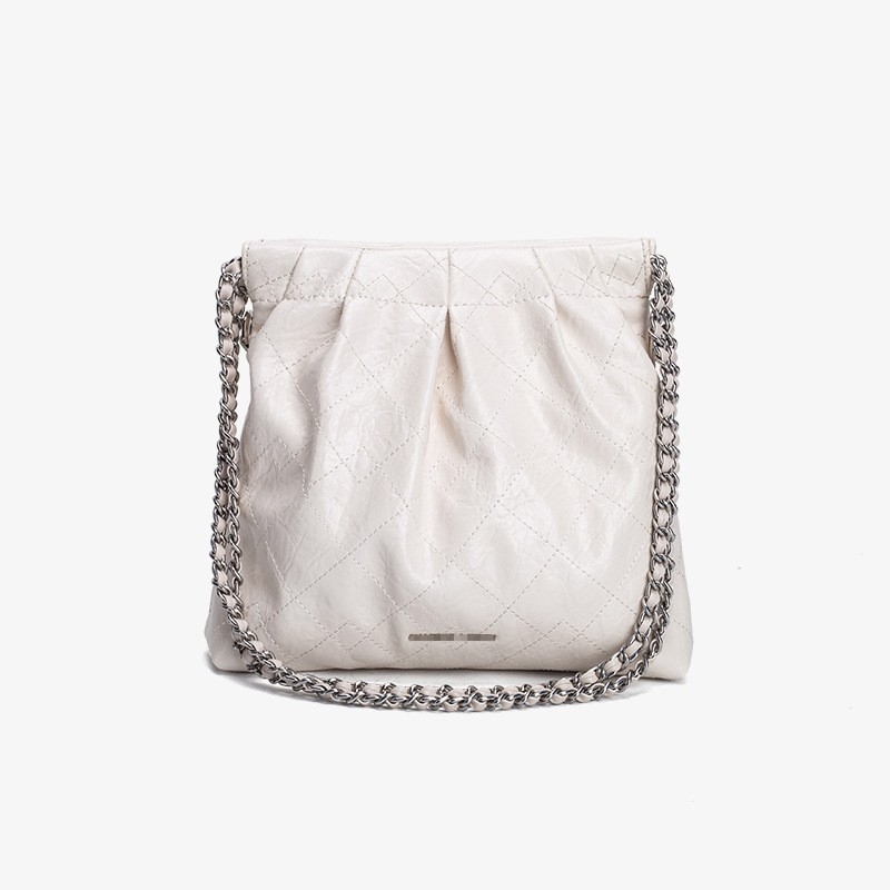 Ženska torba s podlaktice detaljem s lancem, kompaktna tote torba, preko ramena ili crossbody