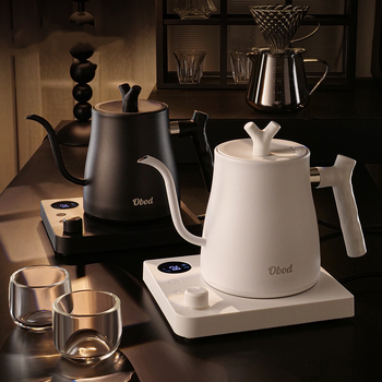 Ceainic electric pour-over din oțel inoxidabil 304, temperatură reglabilă, pentru cafea și Kung Fu ceai