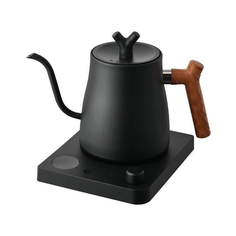 Ceainic electric pour-over din oțel inoxidabil 304, temperatură reglabilă, pentru cafea și Kung Fu ceai