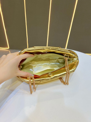 Geantă de damă cu lanț, clutch versatil, purtare peste umăr sau crossbody, geantă de seară