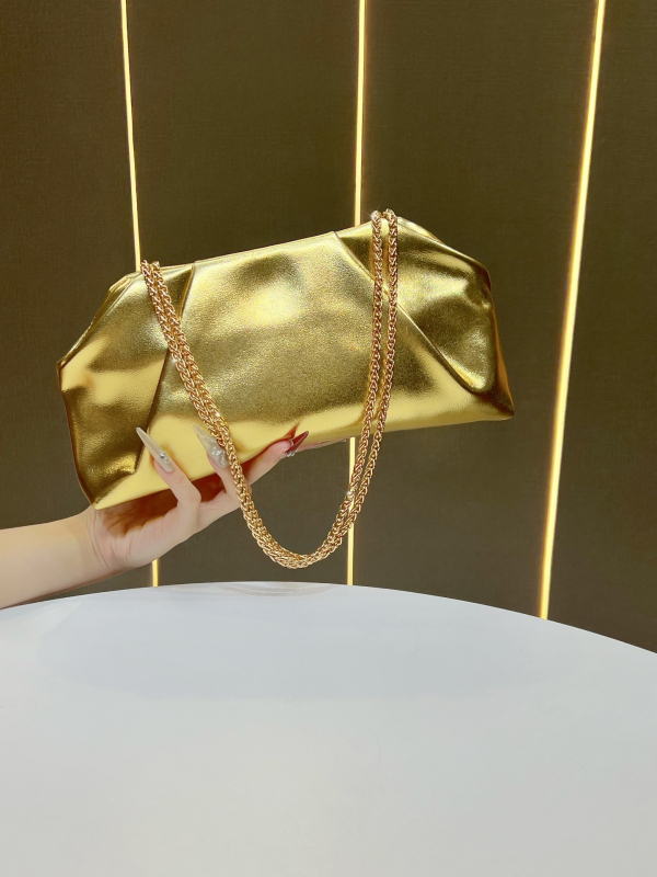 Geantă de damă cu lanț, clutch versatil, purtare peste umăr sau crossbody, geantă de seară