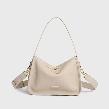Ženska kožna crossbody torbica – vrhunska koža, Togo tekstura, mala torbica ispod pazuha 7706