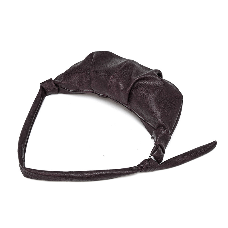 Dumpling torba 2025 – mala PU torba za pod pazuhom, crossbody, retro minimalistički stil za svakodnevnu upotrebu
