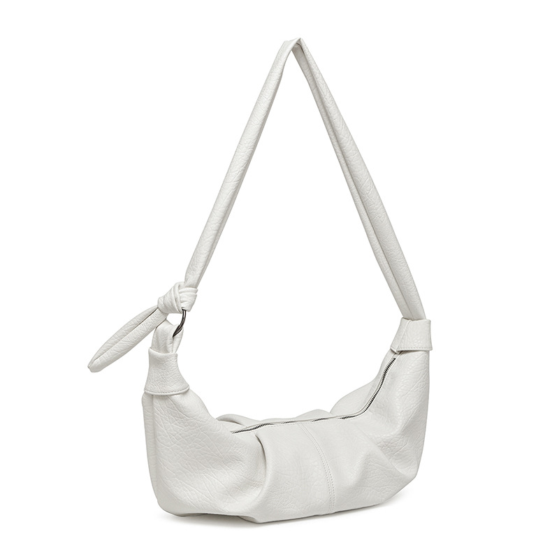 Dumpling torba 2025 – mala PU torba za pod pazuhom, crossbody, retro minimalistički stil za svakodnevnu upotrebu