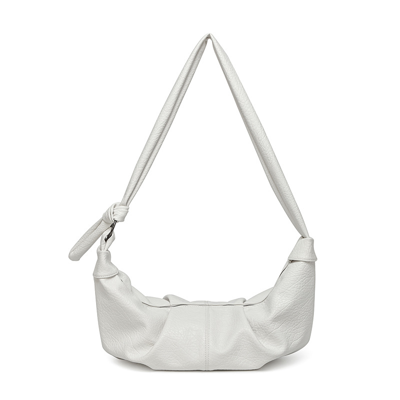 Dumpling torba 2025 – mala PU torba za pod pazuhom, crossbody, retro minimalistički stil za svakodnevnu upotrebu