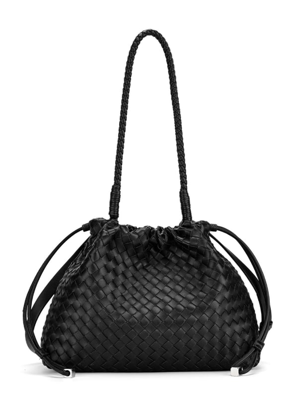 Ručno tkana ženska torba s plisiranim dizajnom oblaka, 2026 nova svestrana torba s vezanjem za ramena ili crossbody