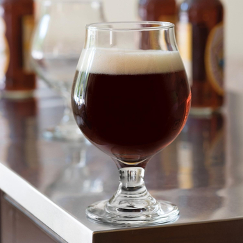Ποτήρι Craft μπίρας με αντίστροφη μύτη, IPA τουλίπα με κοντό στήριγμα, ποτήρι με μεγάλο σώμα για γευσιγνωσία μπύρας και κονιάκ