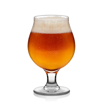 Ποτήρι Craft μπίρας με αντίστροφη μύτη, IPA τουλίπα με κοντό στήριγμα, ποτήρι με μεγάλο σώμα για γευσιγνωσία μπύρας και κονιάκ