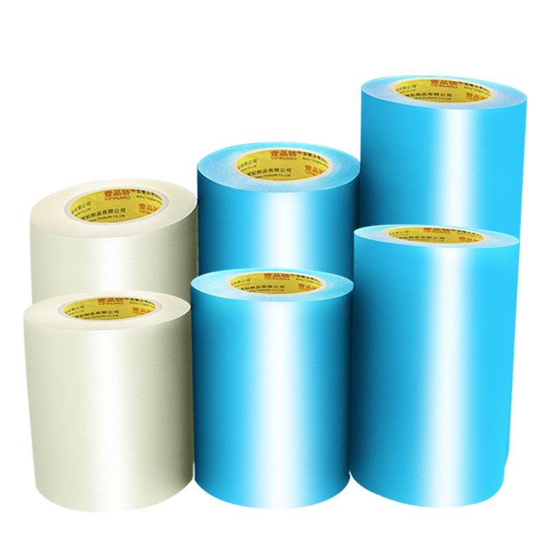 Bandă pentru repararea membranei de seră, impermeabilă, rezistentă la temperaturi înalte, translucide albă sau albastră, suport PE, grosime 0,6 mm, lățime 4–30 cm, 50 m lungime, rolă mare