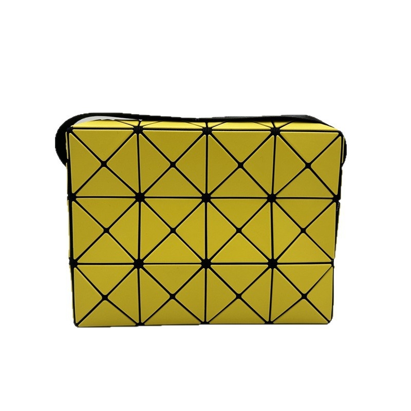 Ženska torba s romboidnim geometrijskim motivom Cupid, PVC, mala, za nošenje u ruci, na rame ili crossbody