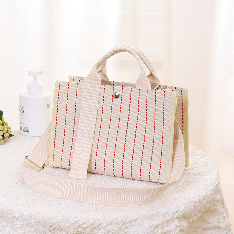 Ženska platnena torba s kariranim geometrijskim uzorkom, crossbody torba, vodootporna zaštita