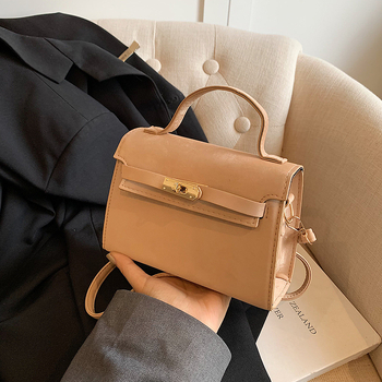 Ženska torba u francuskom stilu, personaliziran modni dizajn, torba tipa Kelly, ramenski stil po korejskom modelu, kompaktna i svestrana za svakodnevnu upotrebu.