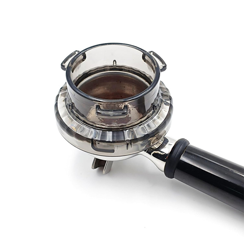 Pâlnie rotundă pentru espresso, 54 mm, hands-free, pentru mânerul Breville Barista