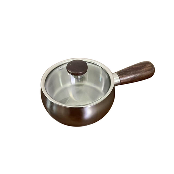 Vanyi oală mică din oțel inoxidabil 316 pentru tăiței instant, mâncare pentru bebeluți, compatibilă cu inducția, diametru 12/14 cm