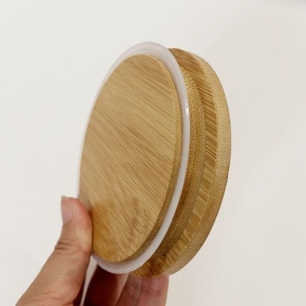 Set de capace pentru sticlă de apă rece: capac din bambus, capac din oțel inoxidabil, capac din sticlă borosilikat pentru sticlă, capac filtrant pentru oală, capac pentru ceainic