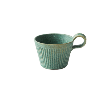Set de cești și farfurioare pentru cafea din ceramică, lucrat manual, în stil japonez retro, cești pentru mic dejun și cappuccino