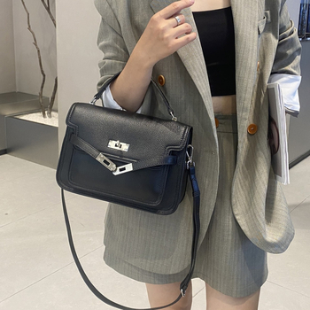 Torba Kelly od prave kože, elegantna i svestrana, ručna torba i crossbody, gradski lagani luksuz za svakodnevnu upotrebu