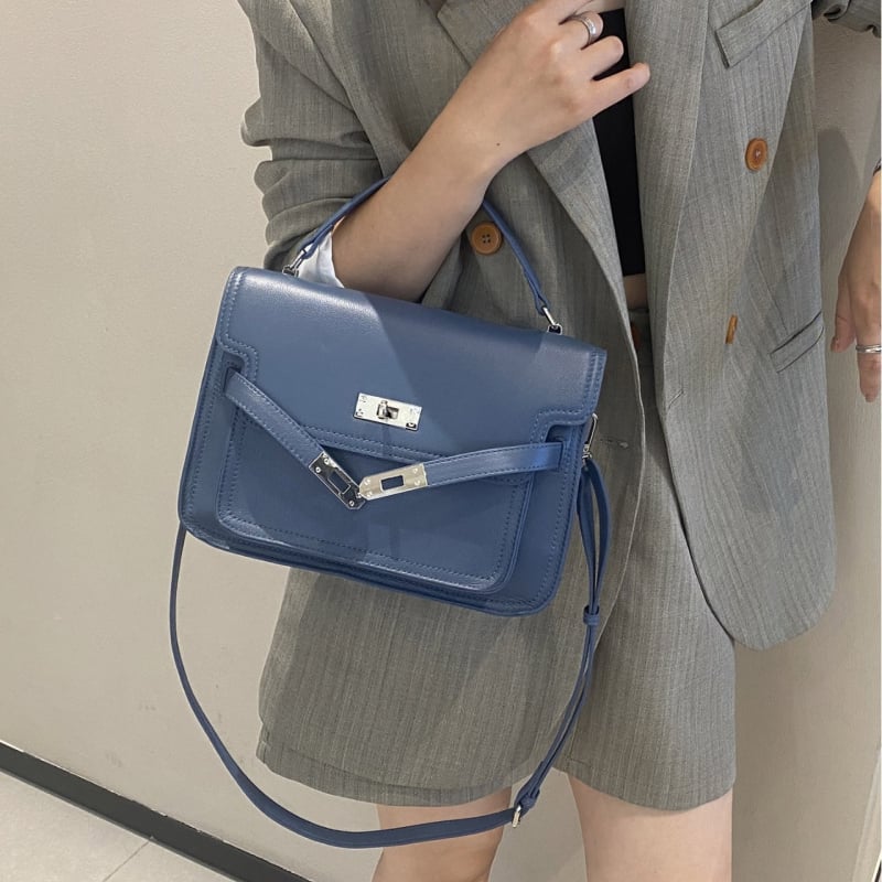 Torba Kelly od prave kože, elegantna i svestrana, ručna torba i crossbody, gradski lagani luksuz za svakodnevnu upotrebu