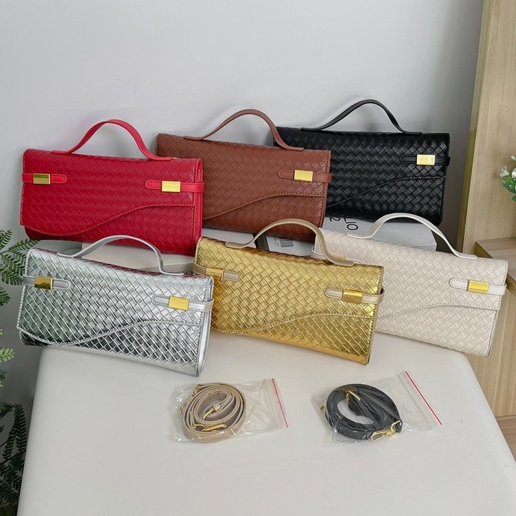 Mini Kelly torbica, dugačak klutch s crossbody naramenicom, PU koža
