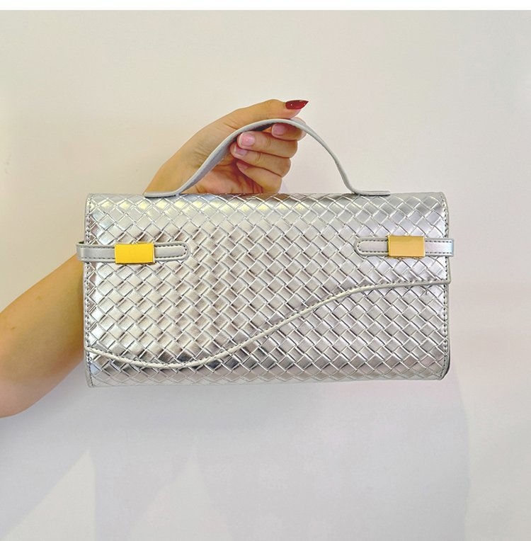 Mini Kelly torbica, dugačak klutch s crossbody naramenicom, PU koža
