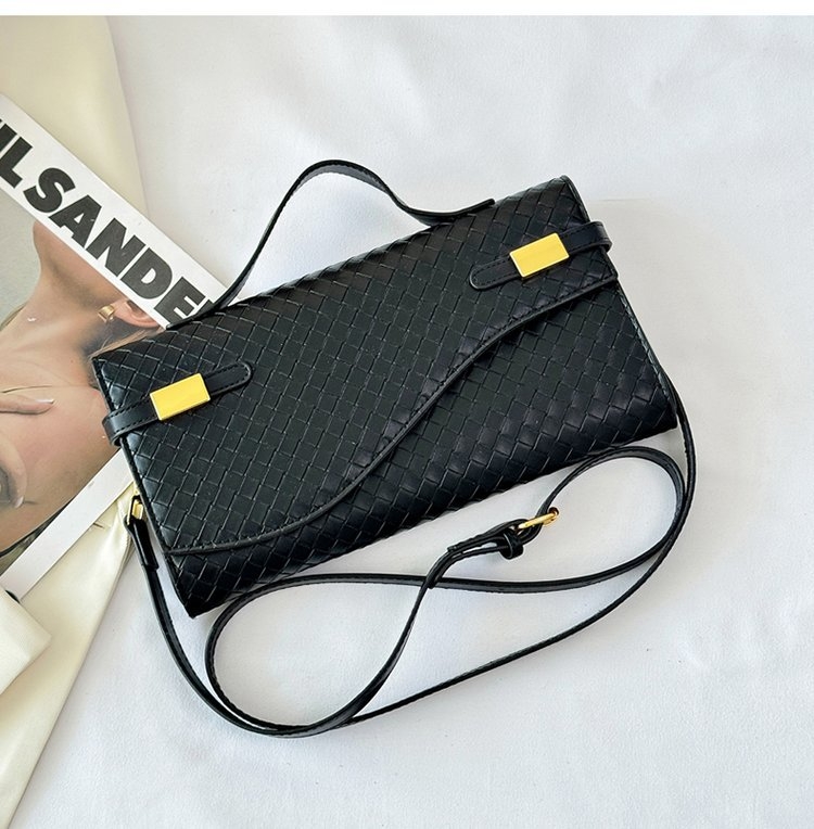 Mini Kelly torbica, dugačak klutch s crossbody naramenicom, PU koža