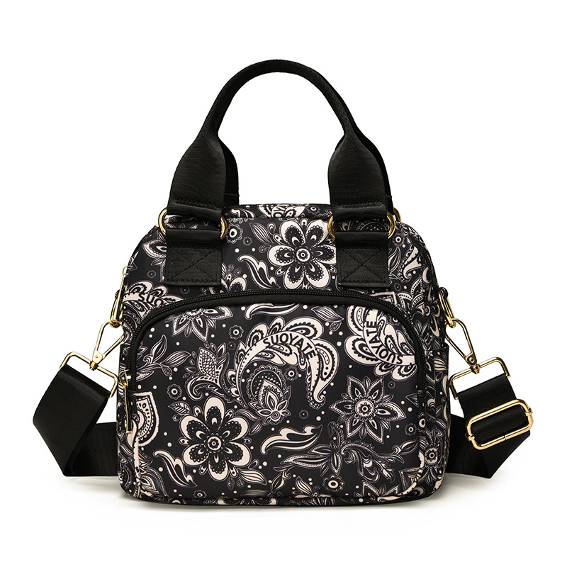 Svestrana ženska torba za rame, crossbody, s otiskom, od najlona, vodootporna