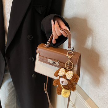 Ženska torbica preko ramena, ljeto 2025, retro nišni dizajn, platinska Kelly torba crossbody