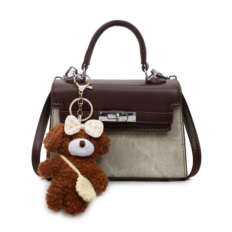 Ženska torbica preko ramena, ljeto 2025, retro nišni dizajn, platinska Kelly torba crossbody