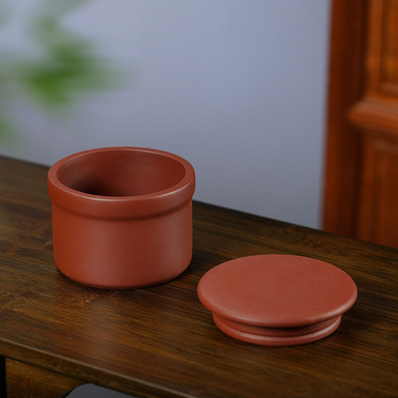 Oală ceramică din lut mov Yixing Zisha, pentru gătit la bain-marie, caserolă pentru supe Bird's Nest