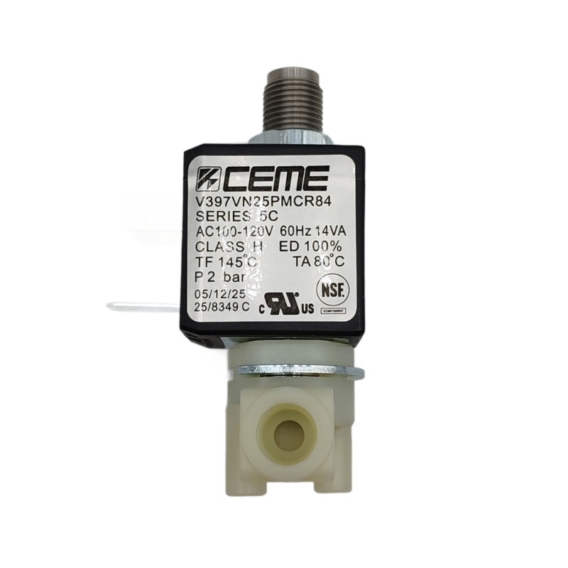 Accesoriu pentru mașina de espresso în stil italian: supapă electromagnetică de control a aburului, 120/230 V, rezistentă la temperaturi înalte