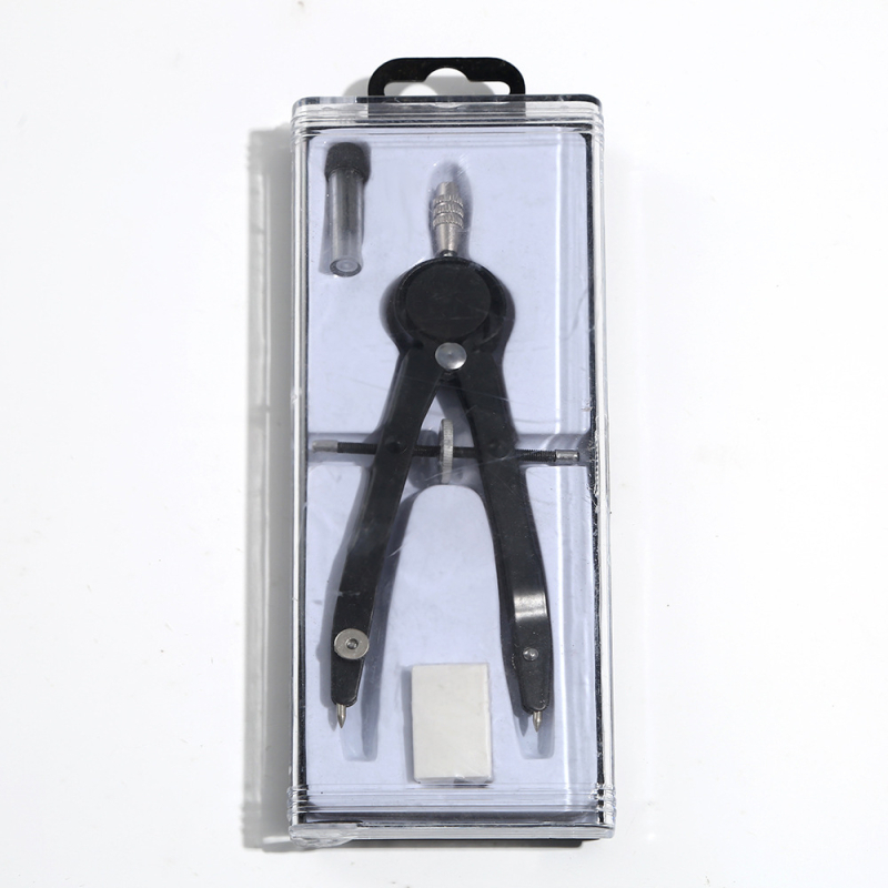 Set minimalist de papetărie pentru elevi, cu instrumente multifuncționale pentru pictură și desen, compas metalic