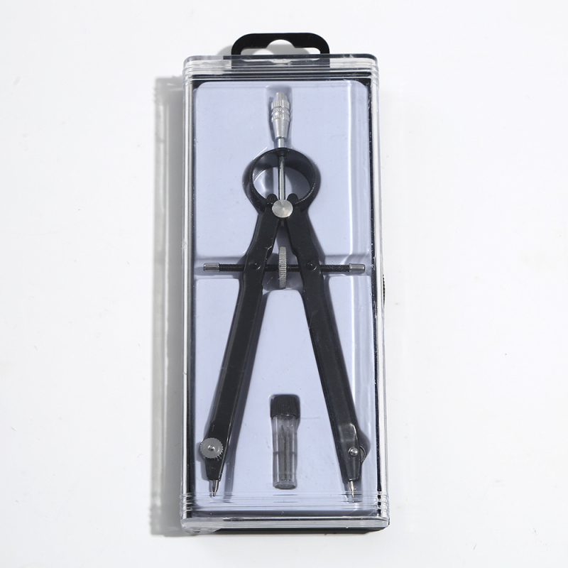 Set minimalist de papetărie pentru elevi, cu instrumente multifuncționale pentru pictură și desen, compas metalic