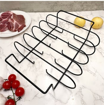 Rack antiaderent pentru grătar: suport pentru fripturi, coaste, pâine – accesorii pentru air fryer