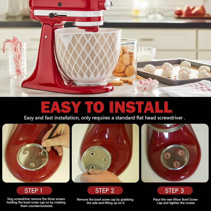 W10191926 Capac de înlocuire pentru capacul șurubului vasului de amestecare – bază blender KitchenAid Kenmore