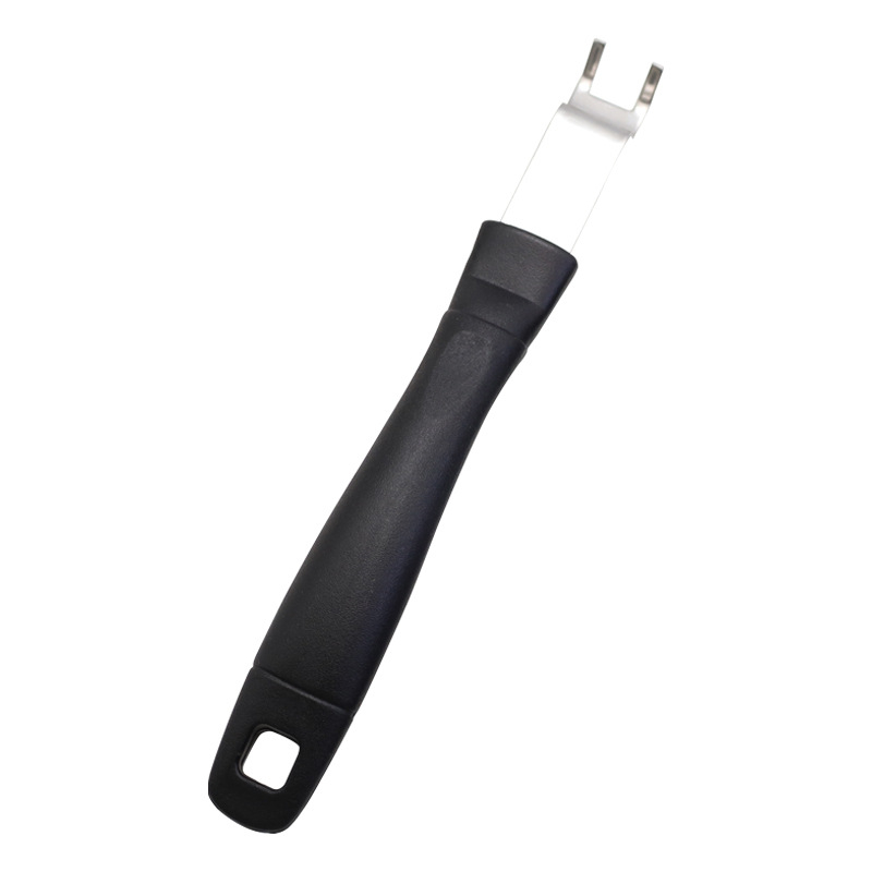 Set de ustensile pentru grătar din oțel inoxidabil, mâner lung de 22 cm: furculiță, ridicator pentru cărbune, clește pentru foc și înlocuitor de cărbune