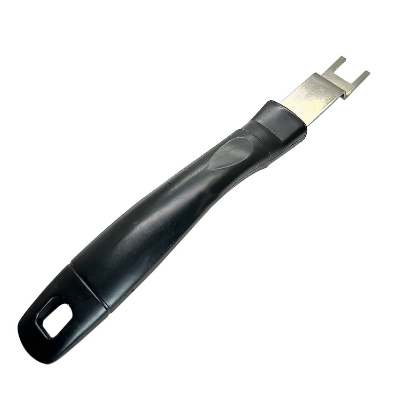 Set de ustensile pentru grătar din oțel inoxidabil, mâner lung de 22 cm: furculiță, ridicator pentru cărbune, clește pentru foc și înlocuitor de cărbune