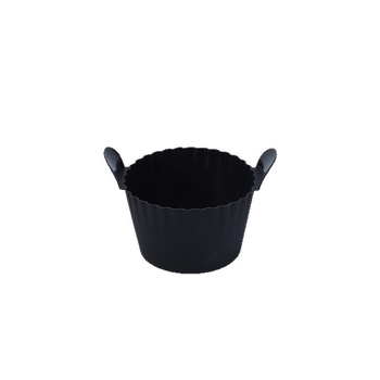 Formă circulară de chec din silicon cu mâner, pentru bucătăria de acasă, potrivită pentru air fryer și cupe de ou fierte la abur