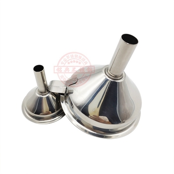 Pâlnie mini pentru ulei esențial, diametru 5,7 cm, din metal, formă conică, oțel inoxidabil 201
