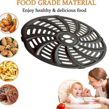 Tavă de înlocuire pentru friteuza cu aer Gourmia GAF698/GAF686 de 6QT, cu strat antiaderent