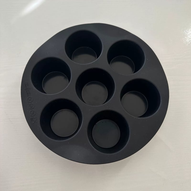Formă de tort din silicon cu șapte găuri, cilindrică, pentru coacere acasă, accesorii DIY pentru cuptor cu aer