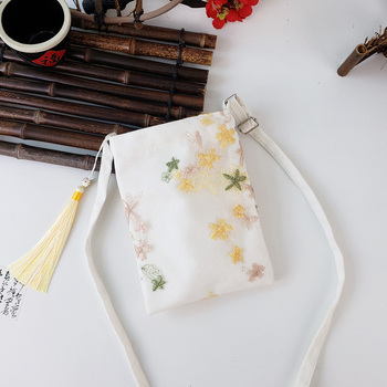 Nova čipkasta torba u kineskom stilu sa zatvaračem, mala kvadratna torba s resicom, crossbody torba za žene