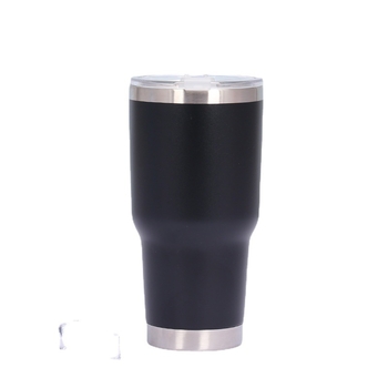 Cană termo din oțel inoxidabil cu pereți dubli, 30oz, pentru mașină și drumeții, izolație vid, interior 304, exterior 201, gravare cu laser logotip disponibil, cadou potrivit