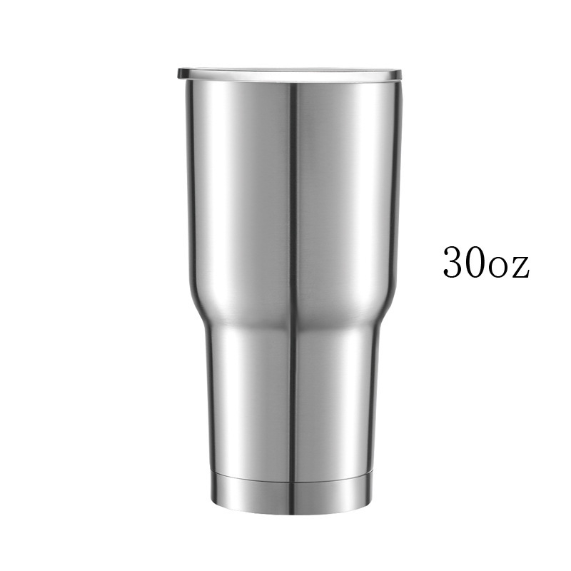 Cană termo din oțel inoxidabil cu pereți dubli, 30oz, pentru mașină și drumeții, izolație vid, interior 304, exterior 201, gravare cu laser logotip disponibil, cadou potrivit