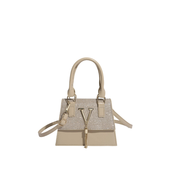 Ženska torba u francuskom stilu s reljefom slova, nišna torba s resicama i crossbody remenom