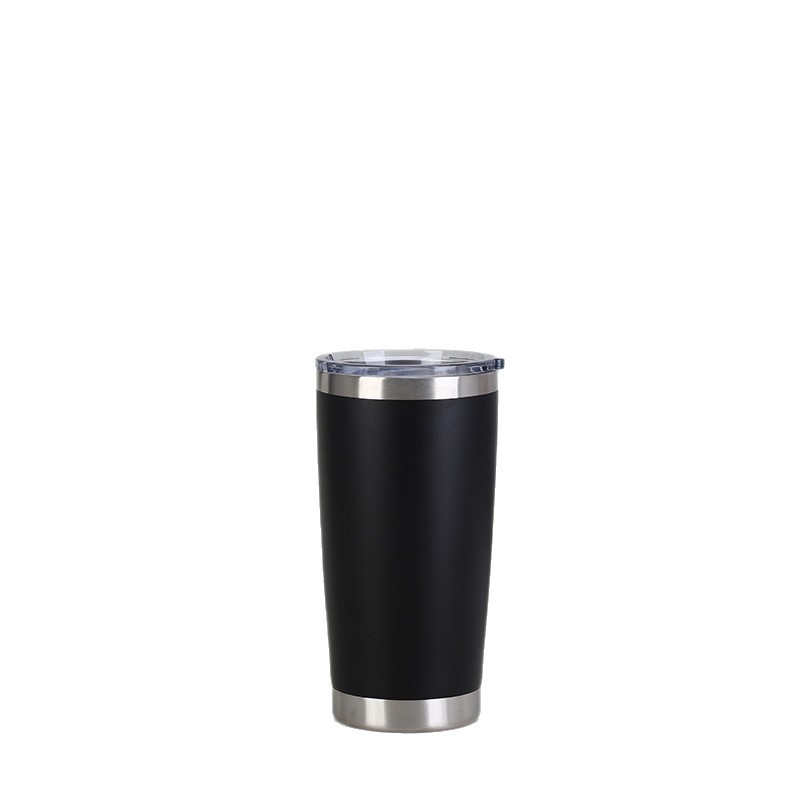 Ceașcă pentru mașină 20oz, din oțel inoxidabil 304, pereți dubli vidate, 600 ml, izolație termică, menține cald și rece